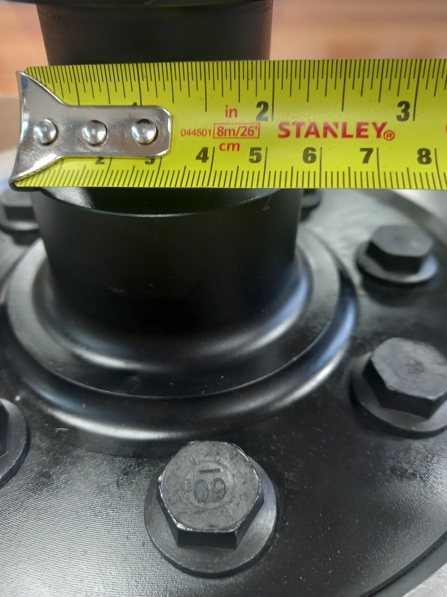 Jost 8mm King Pin & Plate