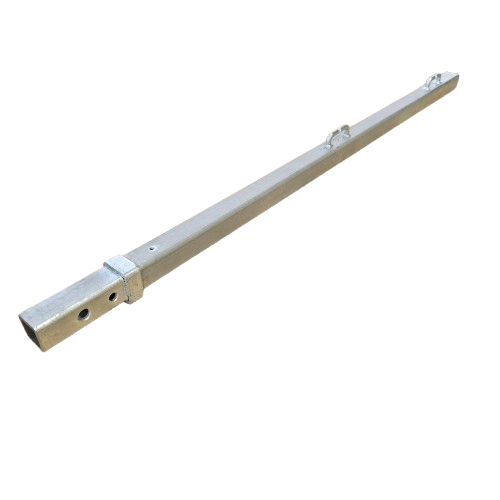 Walkway Handle Upright Post - Galvanised