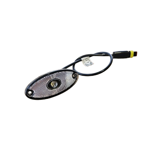 Aspoeck Flatpoint 2 White LED Front Marker Light 31-6900-177